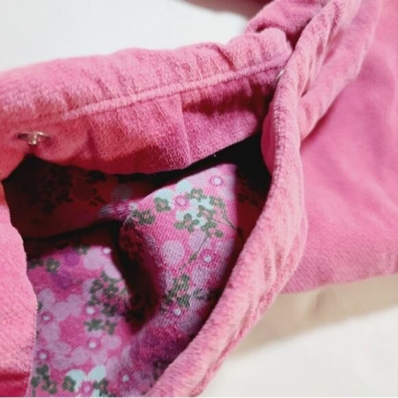 Baby Gap Pink Boho Foldover Front Pocket Snap Away Baby Girl Pants 18-24 mths - Picture 4 of 9
